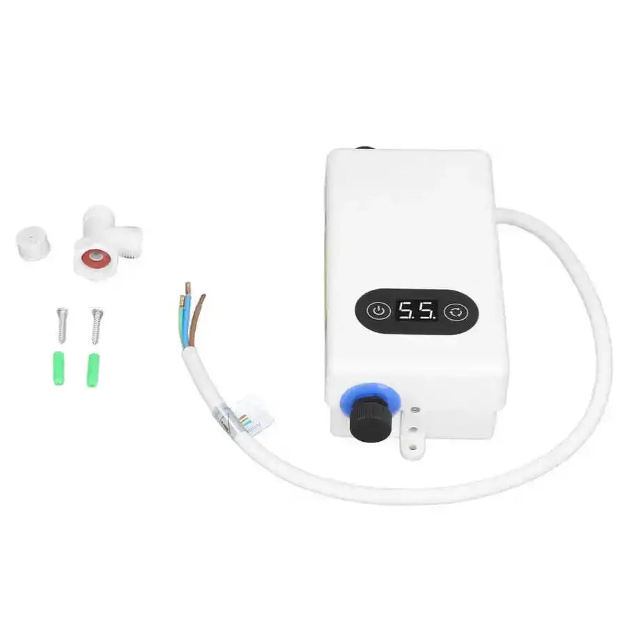 Instant Electric Water Heater Memory Function Frequency Conversion Constant Temperature Water Heating Machine 220V 4500W - ALPENZO