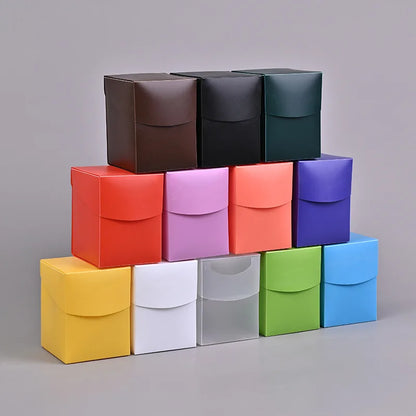 Deck Trading Cards Box for 100+ Game Baseball Card Storage Box Playing Card Carrying Case for Family Party Games Supplies