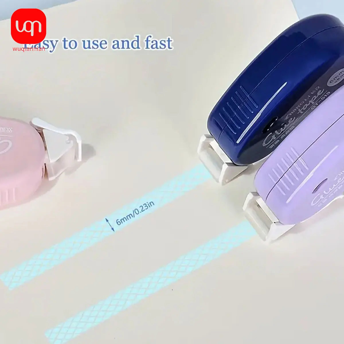 WQN-1PC 6m*6mm Double Sided Adhesive Dots Glue Tape DIY Scrapbooking Collage Photo Album School Stationery Supplies Roller Tape - ALPENZO