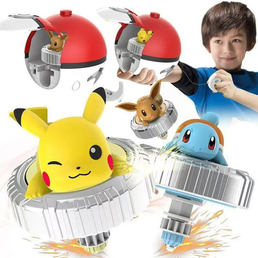 LDCX Pokemon Pet Elf Parents Children Interactive Children's Toy Gift Set 1 against Gyro Pikachu Squirtle Charmander Christmas ALPENZO