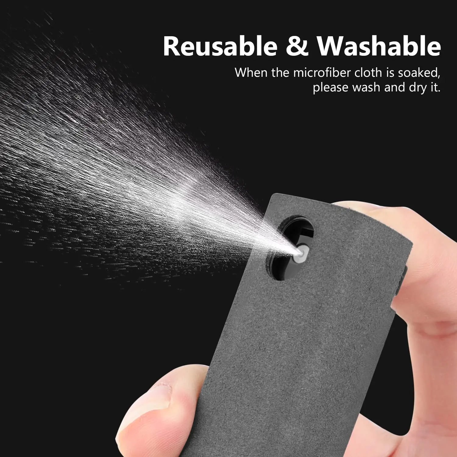 Microfiber Screen Cleaner Spray Bottle Set Mobile Phone Ipad Computer Microfiber Cloth Wipe Iphone Cleaning Glasses Wipes - ALPENZO