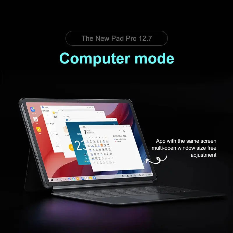 Lenovo XIAOXIN Pad Pro12.7 2025 Entertainment Office Learning Game Tablet Super Interconnection Tianji 8300 2.9k 144Hz Gray - ALPENZO