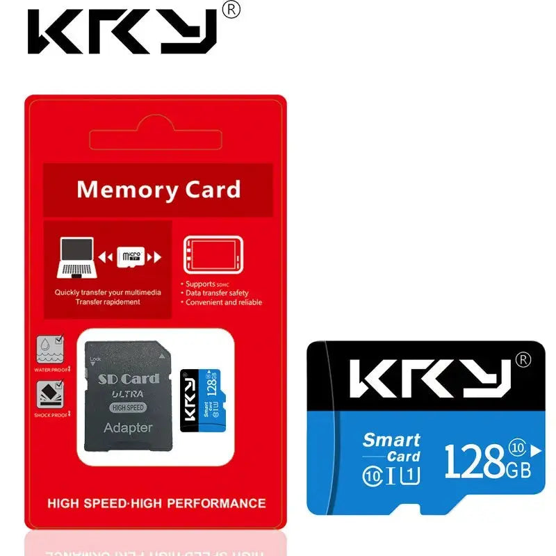 Micro Memory SD Card 128GB 32GB 64GB SD Card SD/TF Flash Card 32 64 128GB Class 10 Memory Card For Phone - ALPENZO