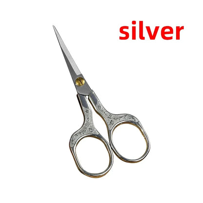 Stainless Steel Scissor Fabric Thread Sewing Scissor Colorful Handicraft Household Embroidery Sewing Shears Embroidery Scissors - ALPENZO
