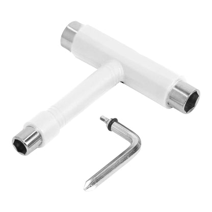 T Shape Wrench Skateboard Professional T Type Allen Key Black Longboard Skateboard Tools Board Roller Skate Wrench Tools Parts
