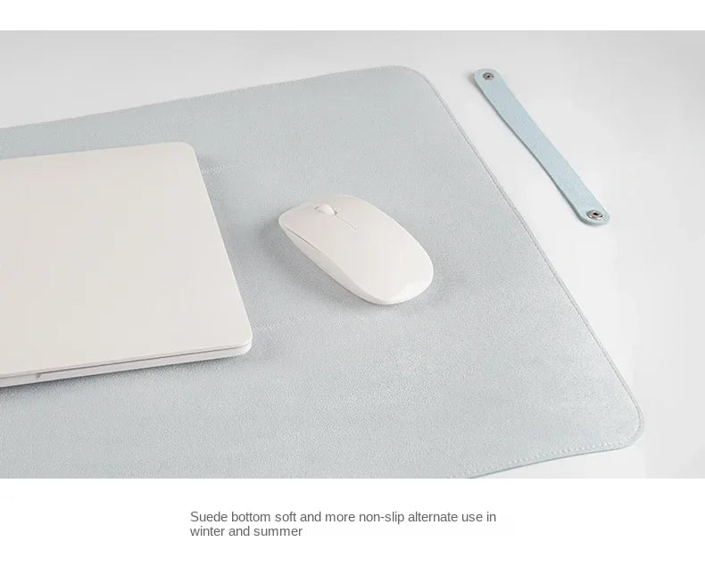1 Pcs Large Size 60*30mm Office Desk Protector Mat PU Leather Waterproof Mouse Pad Desktop Keyboard Desk Pad Gaming Mousepad ALPENZO