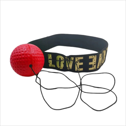 MMA Boxing Speed Ball Head-Mounted Pu Training Hand Eye Reaction Home Sandbag Fitness Equipment Gym Muay Thai Fighting Pressure
