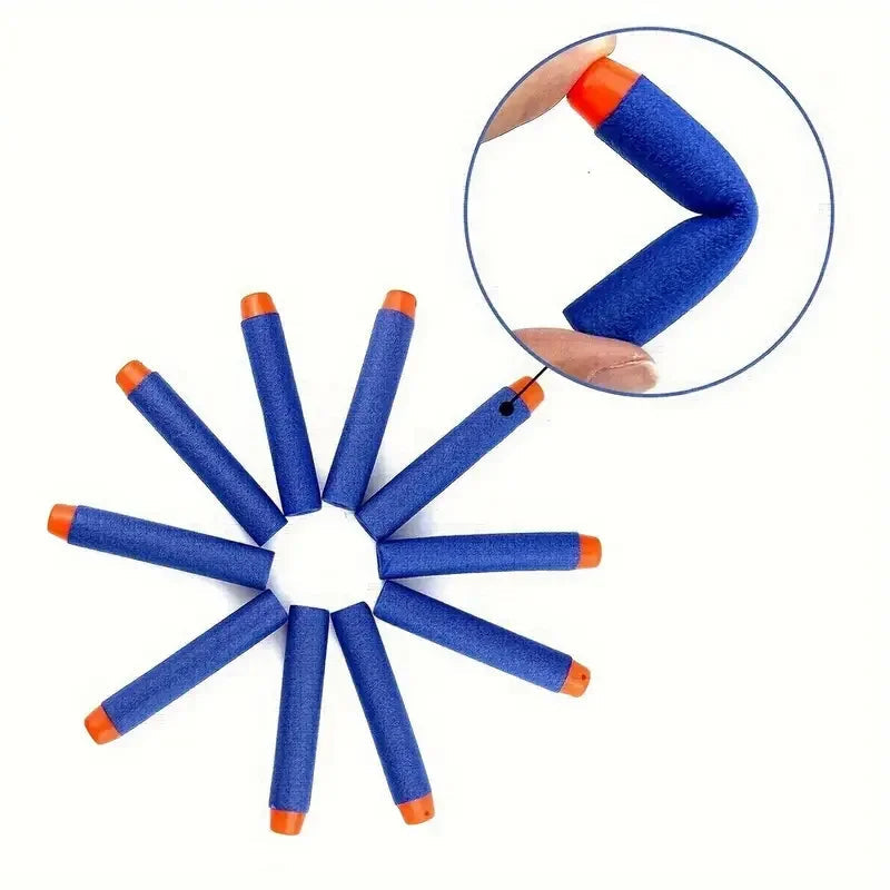 50/100pcs, Blue Filling Darts, Soft Head Bullets Foam Darts, Pistol Children's Toy, Gun Accessories Darts, Soft Toy, Gun Filling ALPENZO