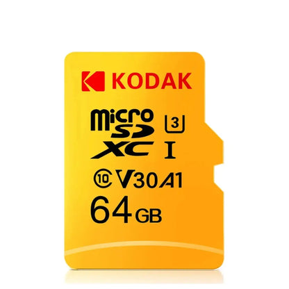 KODAK Micro SD Card Driving Recorder 64GB Memory Card For Mobile Phone PC Earphone Speaker HD Camera - ALPENZO