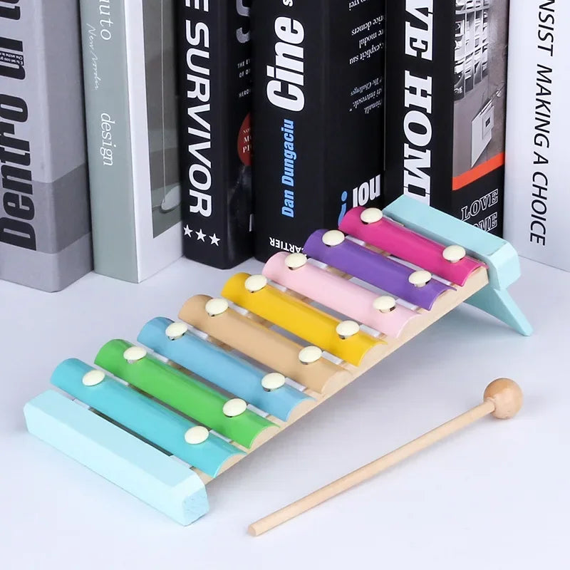 Juguete educativo Montessori en 3D para bebé, bloques de madera coloridos para aprendizaje infantil, regalo de Navidad ALPENZO