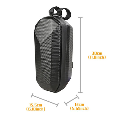 Electric Scooter Bag Storage Electric Bike Handlebar Bag Scooter Storage Bag with Large Capacity Waterproof Front Handlebar Bag