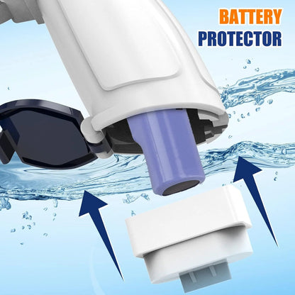Unilabo M416 Electric Water Gun - Battery Powered With External Water Bottle Attachment - Perfect For Kids & Adults Outdoor Fun ALPENZO