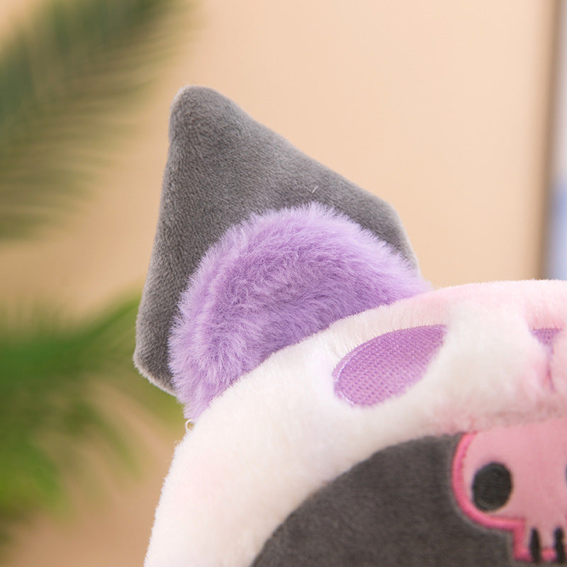 Sanrio 25Cm Anime Sanriod Toys Kawaii Kuromi  Cinnamorol Plush Soft Stuffed Animals Doll Plushie Pillow Children's Toys Gifts ALPENZO