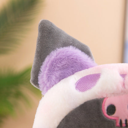 Sanrio 25Cm Anime Sanriod Toys Kawaii Kuromi  Cinnamorol Plush Soft Stuffed Animals Doll Plushie Pillow Children's Toys Gifts ALPENZO