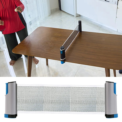 Table Tennis Net Retractable Rack Sports Portable Replacement Anywhere Ping Pong Post Net Exercise Equipments Accessories