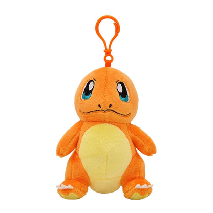 Clearance_Original Pokemon Plush Keychain Cartoon Toys Pikachu Charmander Psyduck Squirtle Snorlax Wobbuffet Doll Kids Kawai Toy ALPENZO