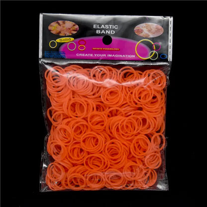 Pantone Color Western European Style Rubber Band Rainbow Knitting Machine Bracelets Loom Bands Arts & Crafts, DIY Toys ALPENZO