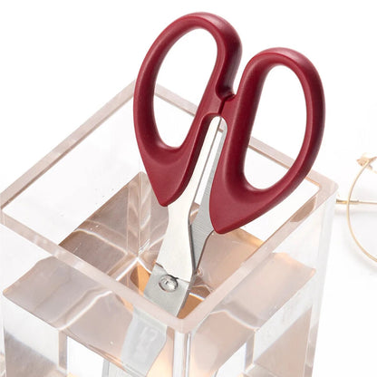 M&G Stationery 160/210mm Scissors Round Tip Scissors Small Medium Large Handmade Paper Scissors Home Office Supplies Red/Black ALPENZO