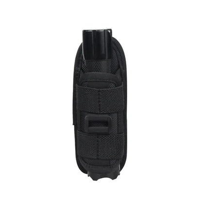 Tactical Flashlight Pouch Belt Torch Bag Durable Hunting Lighting Accessory Survival Kits 360 Degree Holster Rotary Torch Case