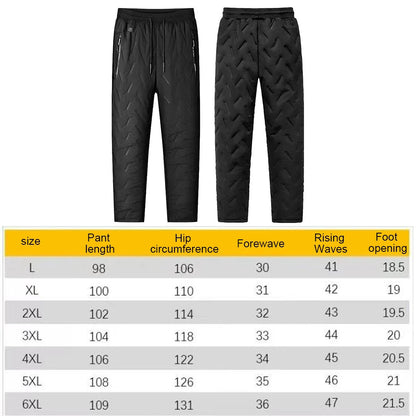 Winter Heated Pants 10 Heating Zone Women Men Heating Trouser Electric Thermal Pants Outdoor Hiking Skiing Hunting Fishing L-6XL ALPENZO