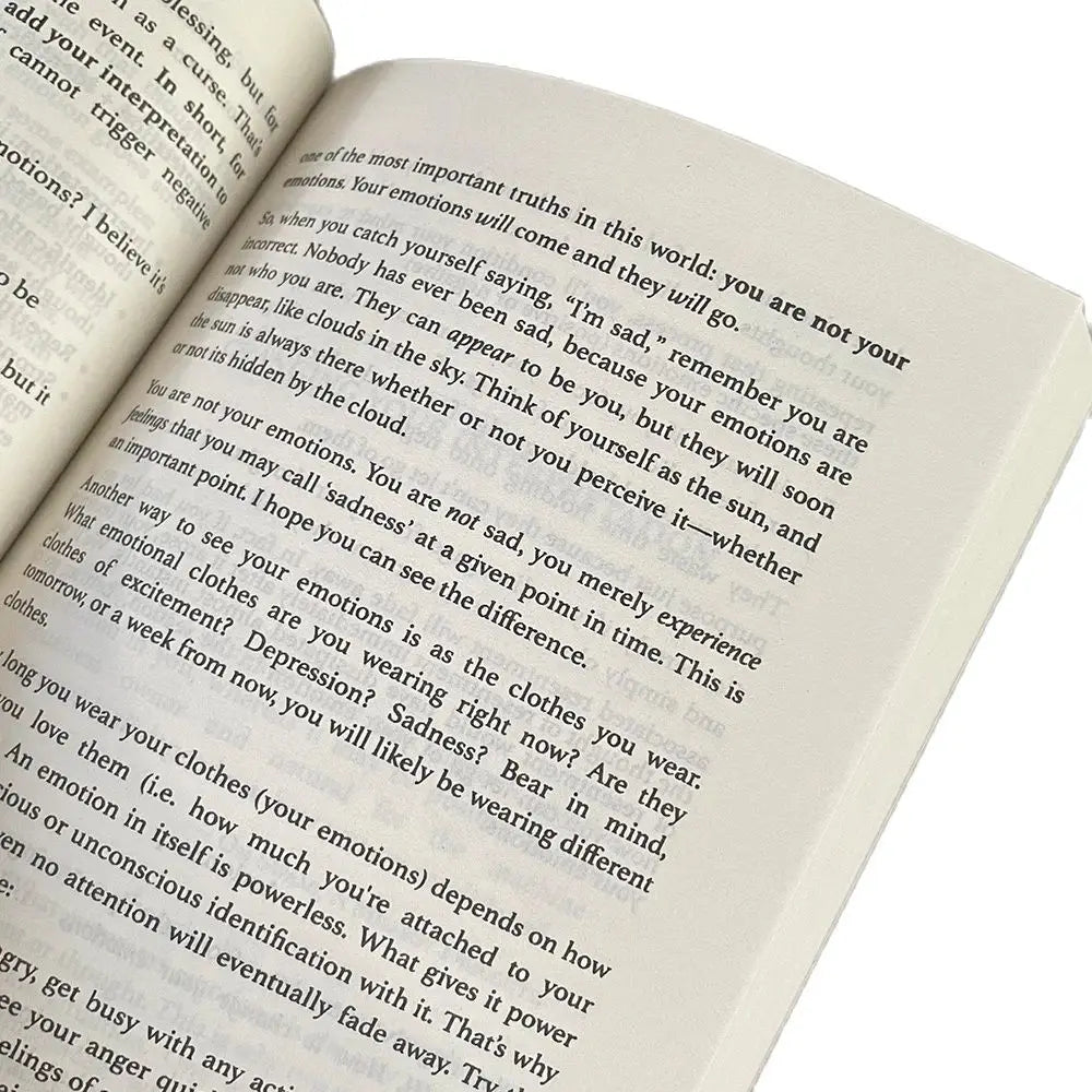 Master Your Emotions English Original Novel By Thibaut Meurisse Overcome Negativity And Better Manage Your Feelings Book ALPENZO