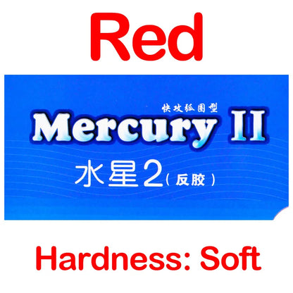 Original YINHE MERCURY II Table Tennis Rubber Mercury-2 Allround Spin Control Ping Pong Sponge