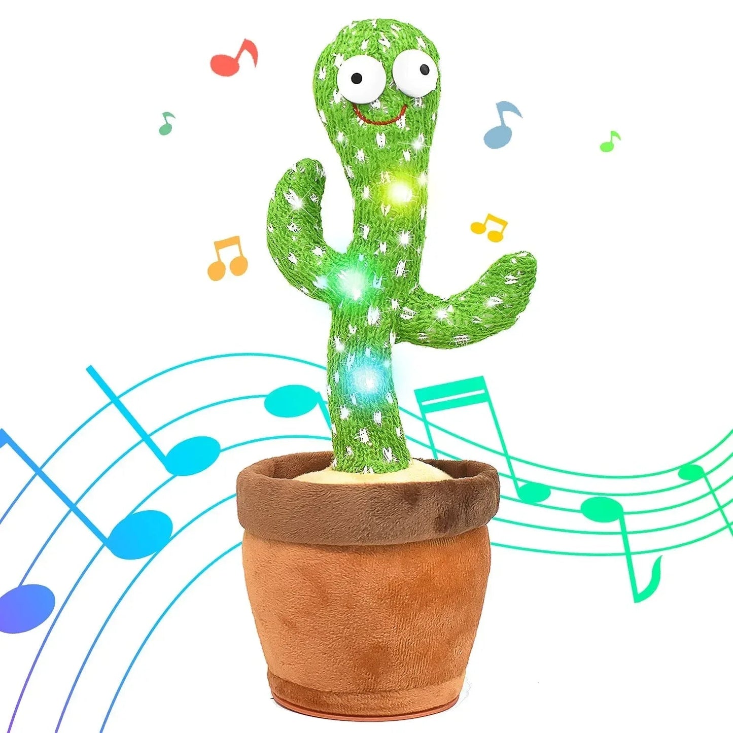 1pc Electronic Plush Toy Home Decoration for Children Xmas Gifts Dancing Talking Cactus Toys for Baby Boys and Girls ALPENZO
