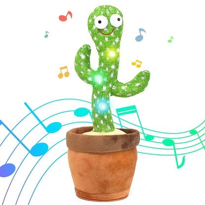1pc Electronic Plush Toy Home Decoration for Children Xmas Gifts Dancing Talking Cactus Toys for Baby Boys and Girls ALPENZO