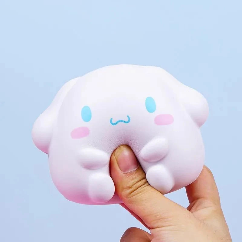 Kawaii Melody Decompression Kuromi Cinnamoroll Stress Relief Squishy Anime Cartoon Children's Hand Pinch Toy Healing Gift ALPENZO