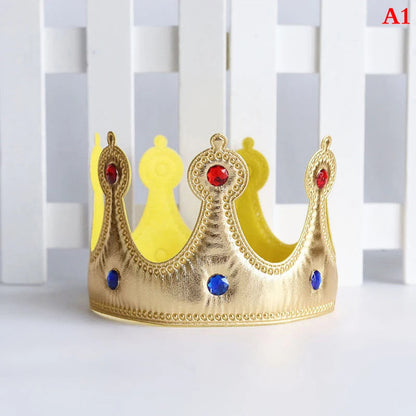 Birthday Crown Hats Girl Queen Hat Boys King Kids Adult Party Hats Party Decorations Crown Supplies ALPENZO