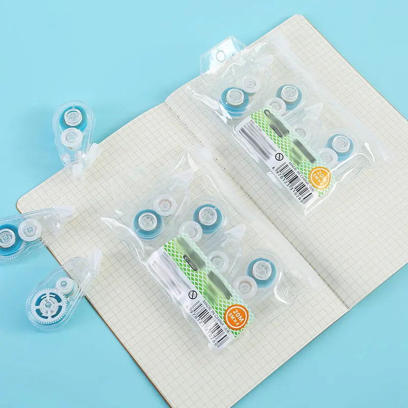(4pcs/1set)Double-Sided Adhesive Dots Glue Tape, Acid Free & Archival-Safe, Permanent Tape Roller Tape Runner, Adhesive Tape Dis ALPENZO