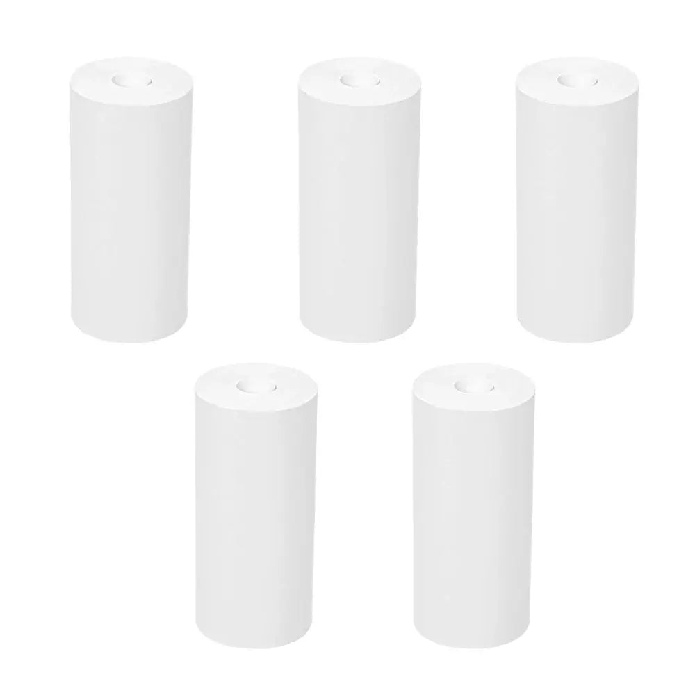 HD Mini Printer Thermal Paper 57*25MM Self-adhesive Roll Paper Label Sticker Photo Inkless Printing Portable Printer Color Paper - ALPENZO