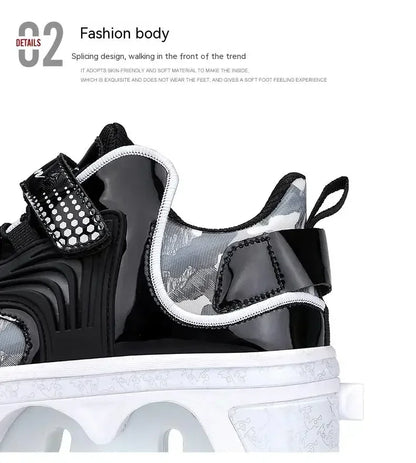 NEW children's sports roller skates deformation shoes 4 four-wheeled roller skates adult runaway shoes student deformation wheel