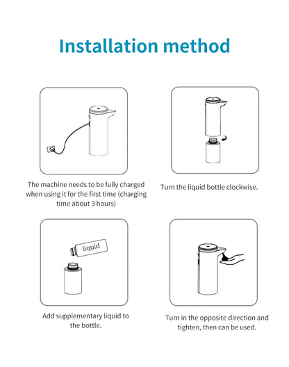 ZW-XP20F1 induction soap dispenser with convenient touch and fully sealed design, high capacity and long endurance - ALPENZO