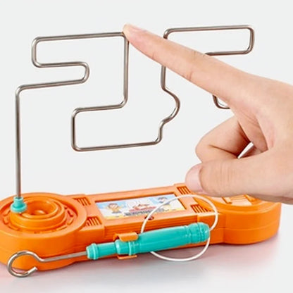 Touch Maze Game Party Funny Game Science Experiment Toys Electric Shock Toy  for Kids Adults Children Study Supplies Toys