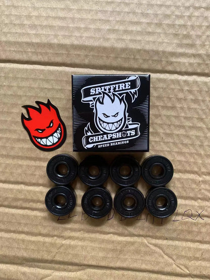 Skateboard Bearings 8 Pack Spacers & Washers Bundle 608 High Rotation Ceramic Bearin Precision Skateboard Bearings Roller Skates