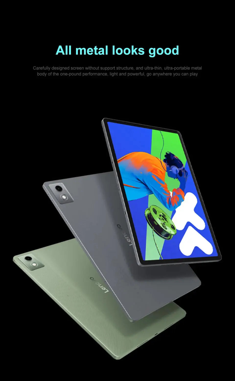 Lenovo XIAOXIN Pad Pro12.7 2025 Entertainment Office Learning Game Tablet Super Interconnection Tianji 8300 2.9k 144Hz Gray - ALPENZO
