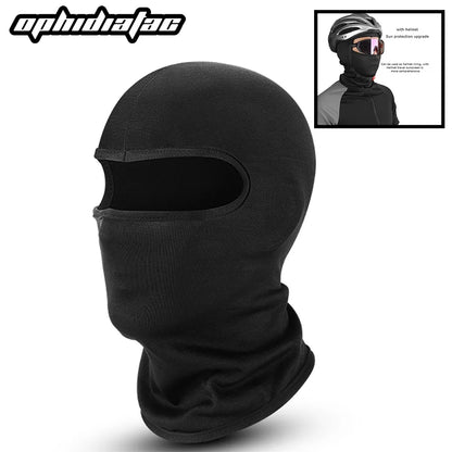 OPHIDIAN Cycling Hood Windproof Sports Headband Motorcycle Hood Sunscreen Mask Bicycle Racing Cycling Helmet Inner Cap