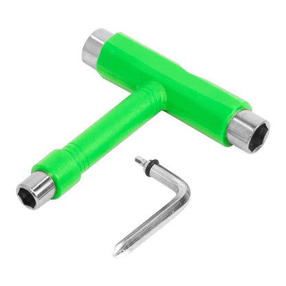 T Shape Wrench Skateboard Professional T Type Allen Key Black Longboard Skateboard Tools Board Roller Skate Wrench Tools Parts