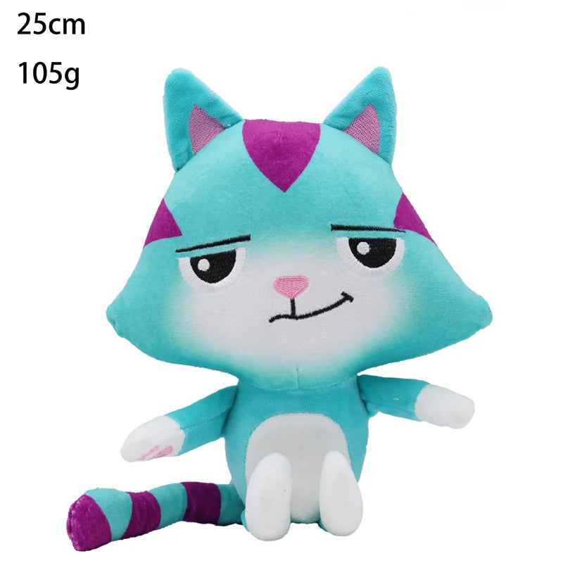 Newest 8 Stlyes Gabby Dollhouse Plush Toy Mercat Cartoon Stuffed Animals Mermaid Cat Plushie Doll Kids Birthday Christams Gifts ALPENZO