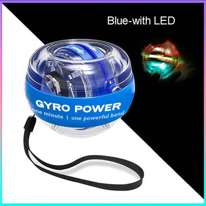 Powerball Wrist Trainer Ball Wrist Strengthener Gyro Self-Starting Forearm Trainer Gyro Ball for Strengthening Muscles
