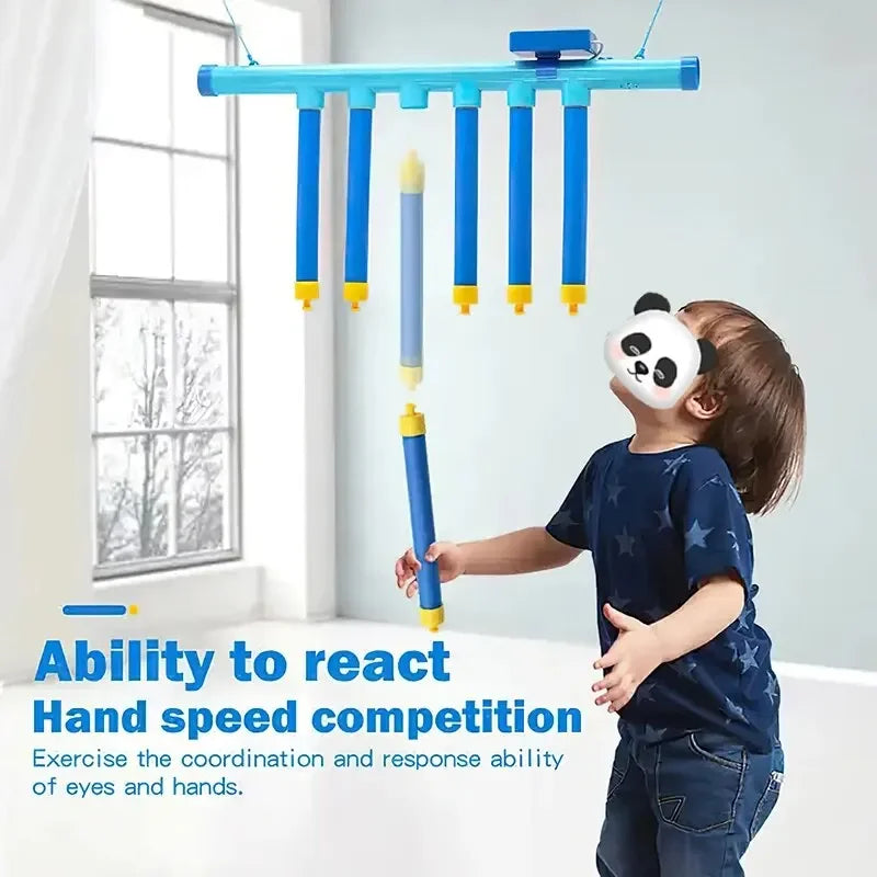 Challenge Falling Sticks Game Kids Stick Catching Toy Training Reaction Ability Educational Parent-Child Interactive Toy Sports ALPENZO