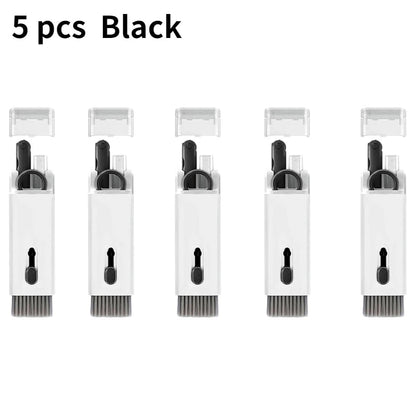 7-in-1 Computer Keyboard Cleaner Brush Screen cleaning Spray Bottle Set Earphones Cleaning Pen Cleaning Tools Keycap Puller ALPENZO