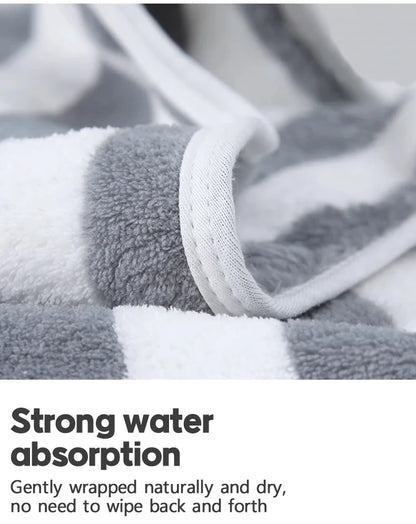 1 Pc Thickened Absorbent Bath Towel Soft Face Towel for Home - ALPENZO