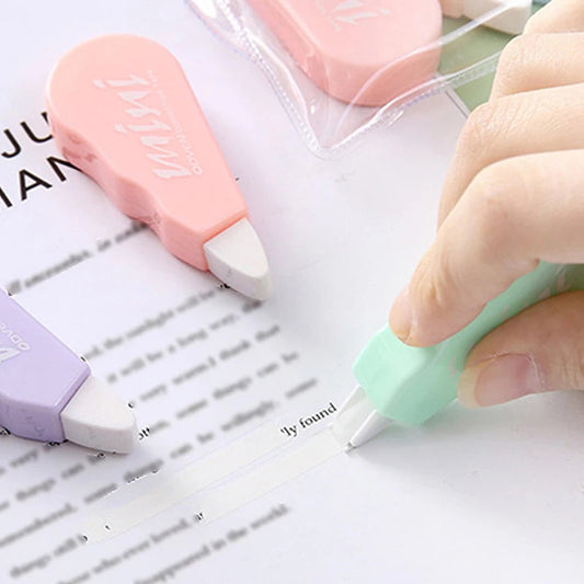 1 Set/6 Piece Cute Kawaii Macaron Correction Tape Altered Tools School Office Corrector Stationery Kids Sweet Novelty Supplies ALPENZO