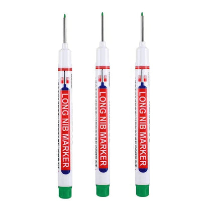 1/4Pcs White Permanent Paint Pen set for Wood Rock Plastic Leather Glass Stone Metal Canvas Ceramic Deep Hole Marker 0.7mm ALPENZO