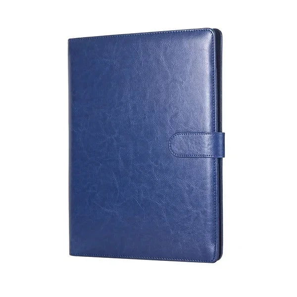 Multifunctional A4 Conference Folder Business Stationery Folder Leather Contract File Folders ALPENZO