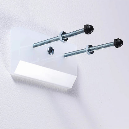 Skateboard Wall Mount Longboard Deck Hanger Display Stand Transparent Acrylic Indoor Floating Skateboard Storage Holder Rack