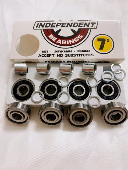 Skateboard Bearings 8 Pack Spacers & Washers Bundle 608 High Rotation Ceramic Bearin Precision Skateboard Bearings Roller Skates