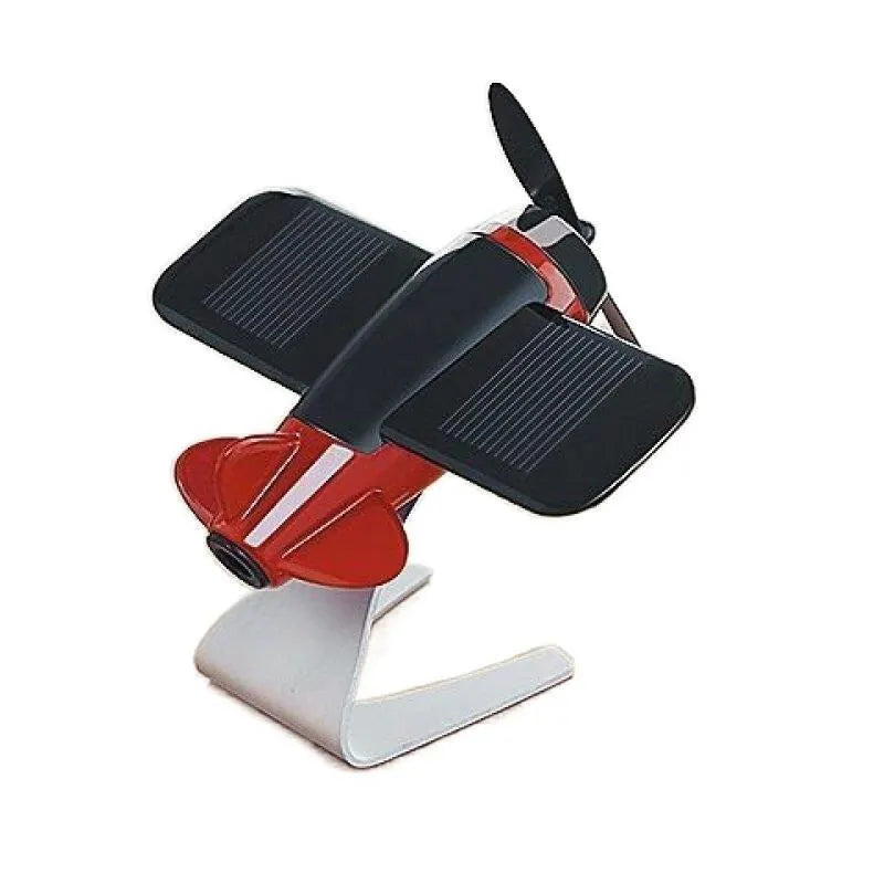 Solar Airplane Creative Men's Car Decoration Car Interior Accessories Desktop Ornament Gift For Woman, Man, Car Enthusiast ALPENZO